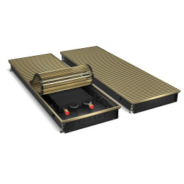 Внутрипольный конвектор с естественной конвекцией Royal Thermo 90/400/1200-DG-U-LB