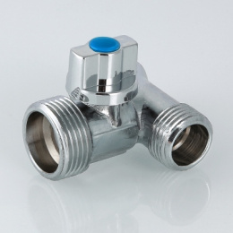 Тройник с шаровым краном VALTEC 1/2 х 3/4 х 1/2 ВН