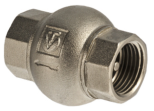 Клапан обратный VALTEC 1/2 (латунный золотник)