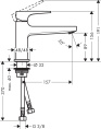 Смеситель для раковины Hansgrohe Metropol 32502000