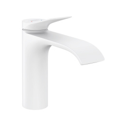 Смеситель для раковины Hansgrohe Vivenis 110, матовый белый