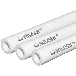 Труба полипропиленовая Valfex SDR 11 PN 10 D125х11,4 мм, 4м БЕЛАЯ