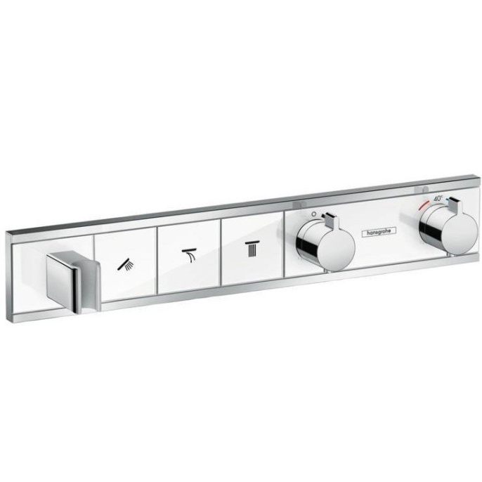 Встраиваемый смеситель Hansgrohe для душа RainSelect термостатический (внешняя часть) 15356000