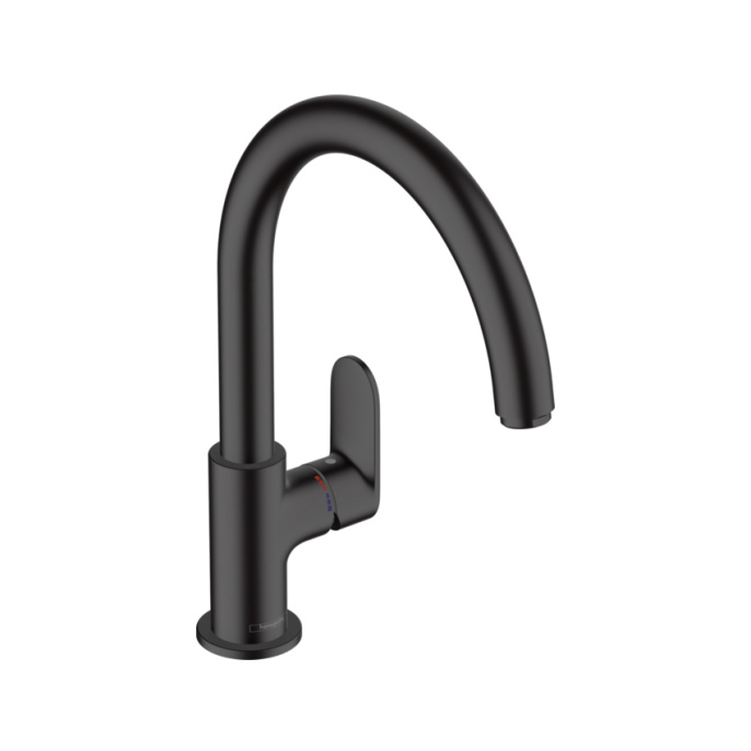 Смеситель для кухни Hansgrohe Vernis Blend M35, матовый черный