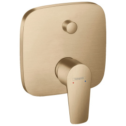 Встраиваемый смеситель Hansgrohe Talis E для ванны (внешняя часть), защитная комб., бронза