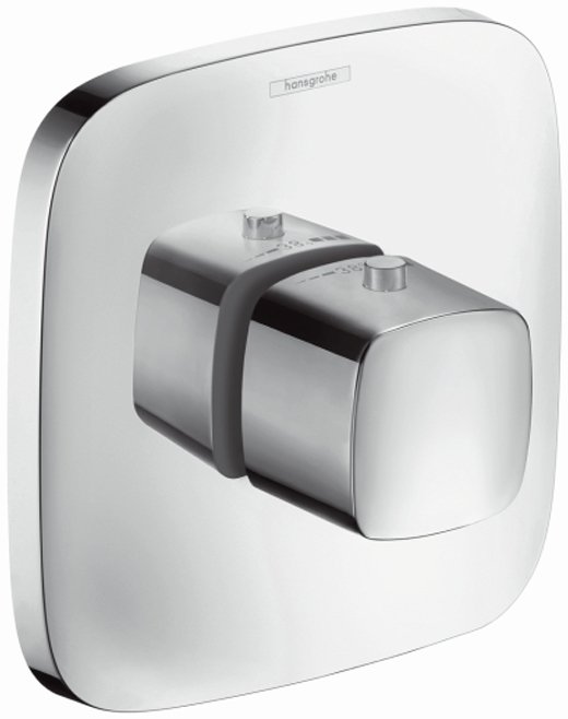 Встраиваемый смеситель Hansgrohe для ванны PuraVida Highflow термостатический хром 15772000