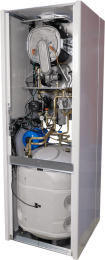 Напольный газовый конденсационный двухконтурный котел отопления Italtherm TIME COMPACT 35 K с бойлером (301051847)