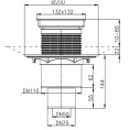 Трап HL 310NPr-3000 с Сухим сифоном, с решеткой 3020