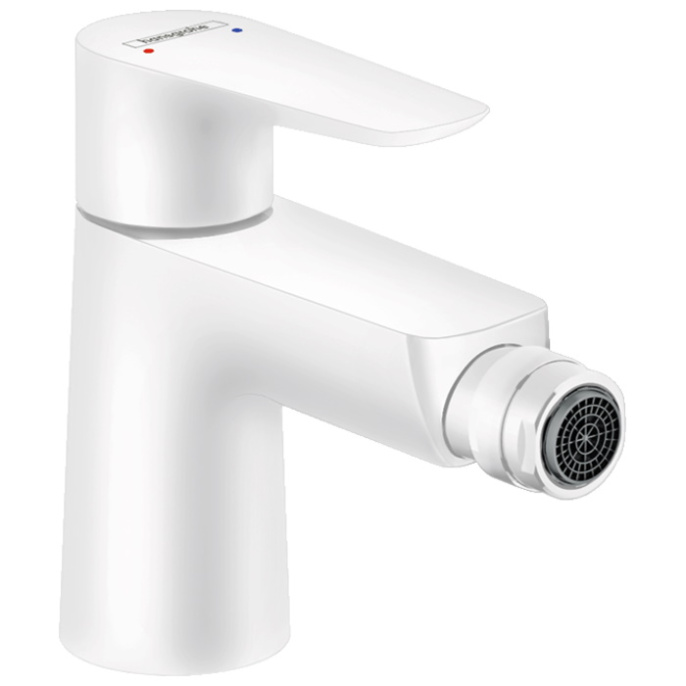 Смеситель для биде Hansgrohe Talis E, матовый белый