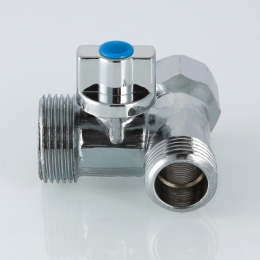 Тройник с шаровым краном VALTEC 1/2 х 3/4 х 1/2 ВН