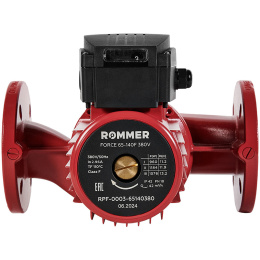 Циркуляционный насос Rommer FORCE фланцевый трехскоростной 65-140F 380V