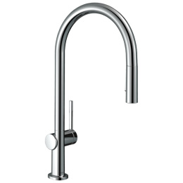 Смеситель для кухни Hansgrohe M54 Talis 210 с вытяжным душем, хром