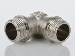 Угольник VALTEC 1/2 наружная резьба, 90 градусов, никелированная латунь