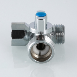 Тройник с шаровым краном VALTEC 1/2 х 3/4 х 1/2 ВН
