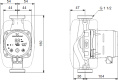 Циркуляционный насос Grundfos Alpha 2 25/80