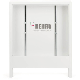 Шкаф коллекторный Rehau приставной, тип AP 130/1005, белый