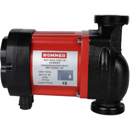 Циркуляционный насос Rommer с частотным регулированием PROFI ERTI 25/60-130 с гайками и теплоизоляцией