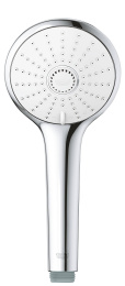 Ручной душ Grohe 27221001 Euphoria Massage 110 III, хром (белая душевая поверхность)