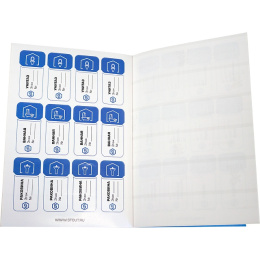 Комплект маркировочных наклеек Stout ВОДОСНАБЖЕНИЕ