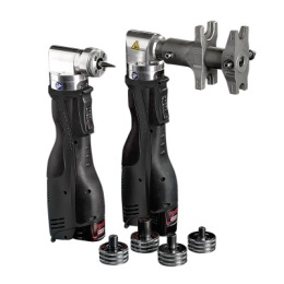 Набор аксиального инструмента Novopress (аккумуляторный запрессовщик, аккумуляторный расширитель, насадки 16–32 мм)