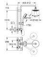 Душевая колонна Grohe Tempesta Cosmopolitan 160 27922000