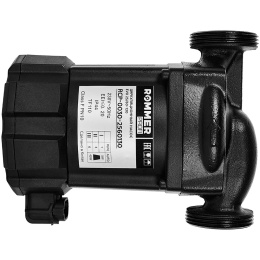 Циркуляционный насос Rommer частотный PROFI EVO 25/60-130 с гайками и теплоизоляцией
