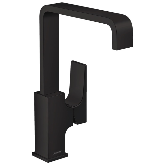 Смеситель для раковины Hansgrohe Metropol 230, матовый черный