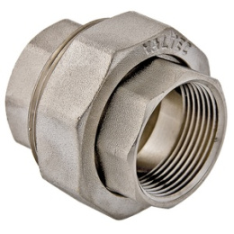 Муфта разъемная VALTEC 1/2 внутренняя, никелированная латунь