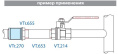Муфта соединительная VALTEC 1 внутренняя, никелированная латунь