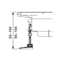 Комплект опор TECEdrainprofile