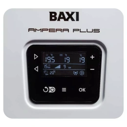 Электрический котёл отопления одноконтурный настенный Baxi Ampera Plus 9 (E8403209--)