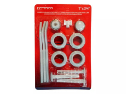 Комплект для монтажа радиаторов Termica 3/4 с 2 кронштейнами