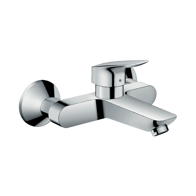 Смеситель для раковины Hansgrohe Logis, на стену, хром