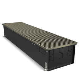Внутрипольный конвектор с естественной конвекцией Royal Thermo 190/300/1200-RG-U-DB