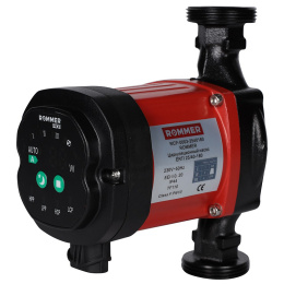 Циркуляционный насос Rommer с частотным регулированием PROFI ERTI 25/40-180 с гайками и теплоизоляцией