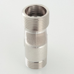 Эксцентрик VALTEC 3/4 x 1/2 x 10 мм наружная резьба, никелированная латунь