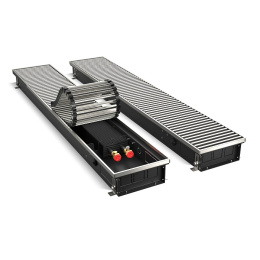 Внутрипольный конвектор с естественной конвекцией Royal Thermo 90/200/2000-DG-U-NA