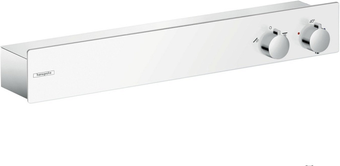 Смеситель для ванны Hansgrohe ShowerTablet 600 термостатический белый/хром 13108400