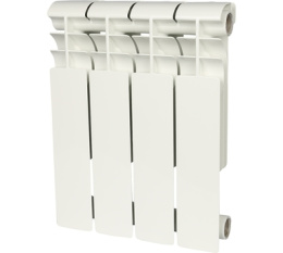 Биметаллический секционный радиатор отопления Rommer Profi Bm 500 (Bi 500-80-150) / 4 секции