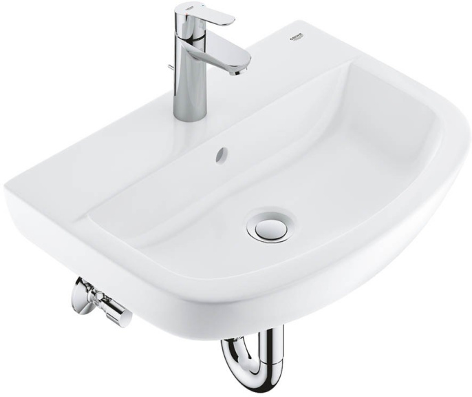 Раковина Grohe Euro Ceramic 60 см со смесителем белая