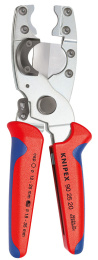 Труборез-ножницы KNIPEX для композитных ( 12-25 мм) и защитных труб ( 18-35 мм), длина 210 мм