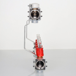 Блок коллекторный VALTEC с расход. 1х3 вых Евроконус 3/4