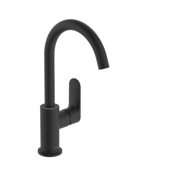 Смеситель для раковины Hansgrohe Rebris S 210, матовый черный 72536670