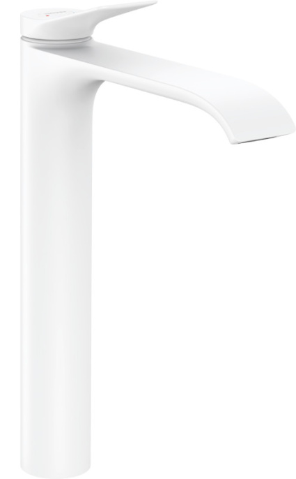 Смеситель для раковины Hansgrohe Vivenis, матовый белый 75042700