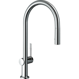 Смеситель для кухни Hansgrohe однорычажный, 210, с вытяжным душем, 2jet, sBox, хром 72801000