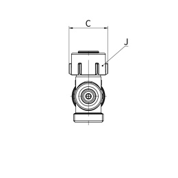 Узел нижнего подключения Flamco FE2 c функцией отсечки, слива и заполнения