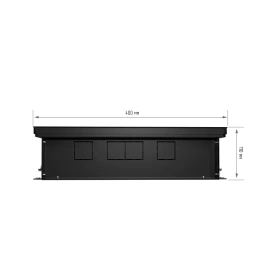Внутрипольный конвектор с естественной конвекцией Royal Thermo 110/400/800-DG-U-DB