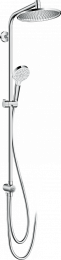 Душевая колонна без смесителя Hansgrohe Crometta S 240 1jet Showerpipe Reno EcoSmart 27270000