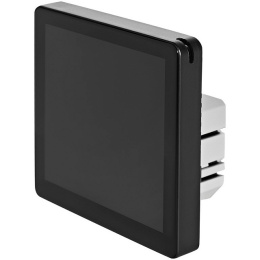 Терморегулятор теплого пола Stout 16А, TFT, NTC 10К -2м, черный