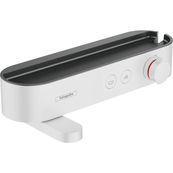 Смеситель для ванны Hansgrohe ShowerTablet Select термостатический матовый белый 24340700